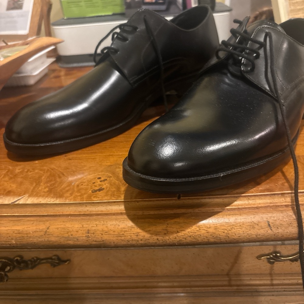 Classic Black Men's Dress Shoes